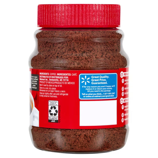 Great Value Classic Medium Roast Instant Coffee, 8 oz