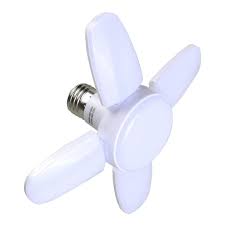 Fan Shape Foldable 28W LED Bulb AC220V/110V Deformation for Home Ceiling Lights