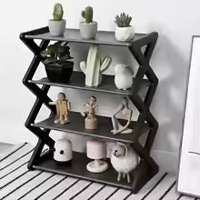 Hot 4-Tier X-Type Shoe Storage Rack
